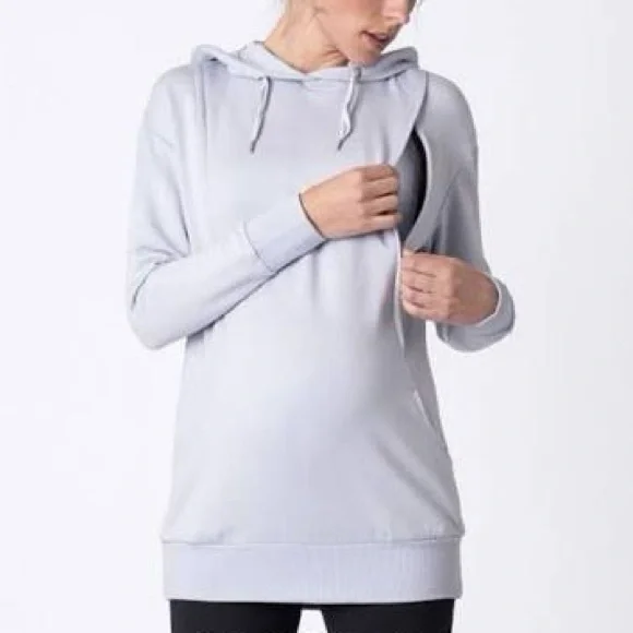 Seraphine - Nursing / Maternity Hoodie - S - Picture 3 of 8